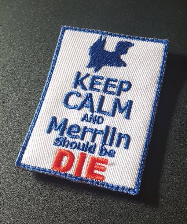 Fate/grand order マーリン死すべし 刺繍ワッペン