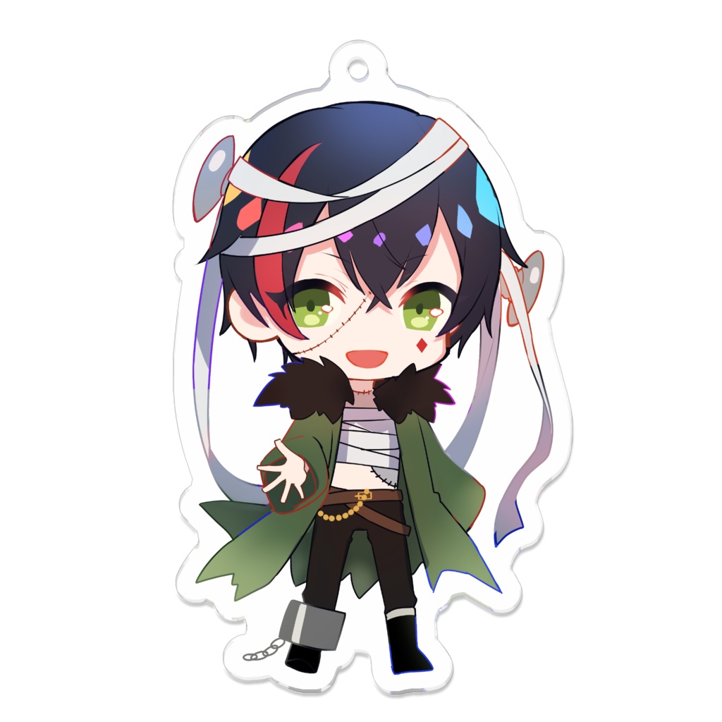 ハロウィン仕様アクリルキーホルダー『団長イタリーVer.』