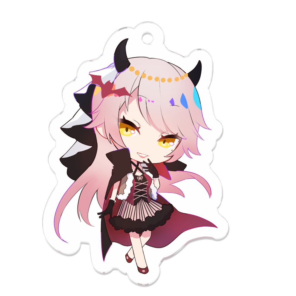 ハロウィン仕様アクリルキーホルダー『織神リンカVer.』