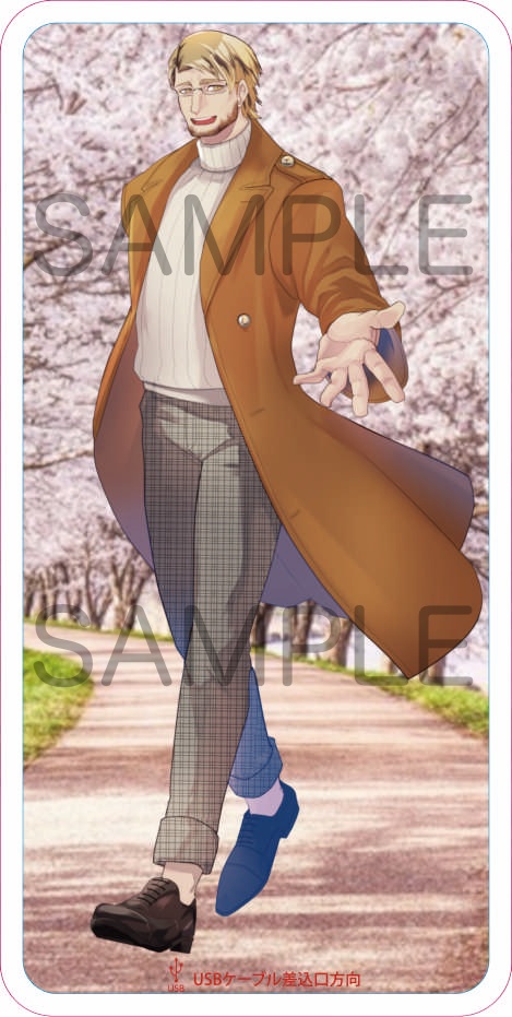 モバイルバッテリー10000mah (ハルとお出かけver)