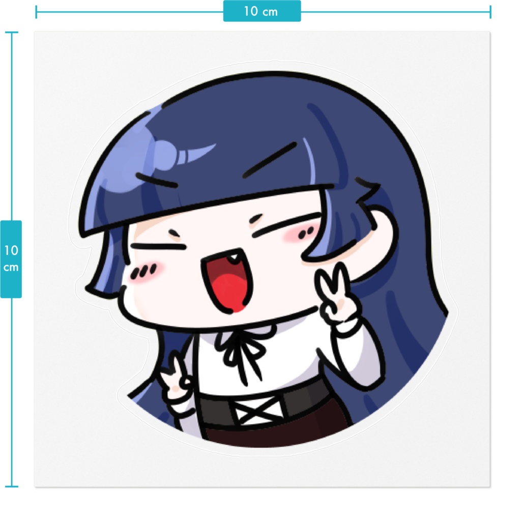 いずみ文子 ステッカー