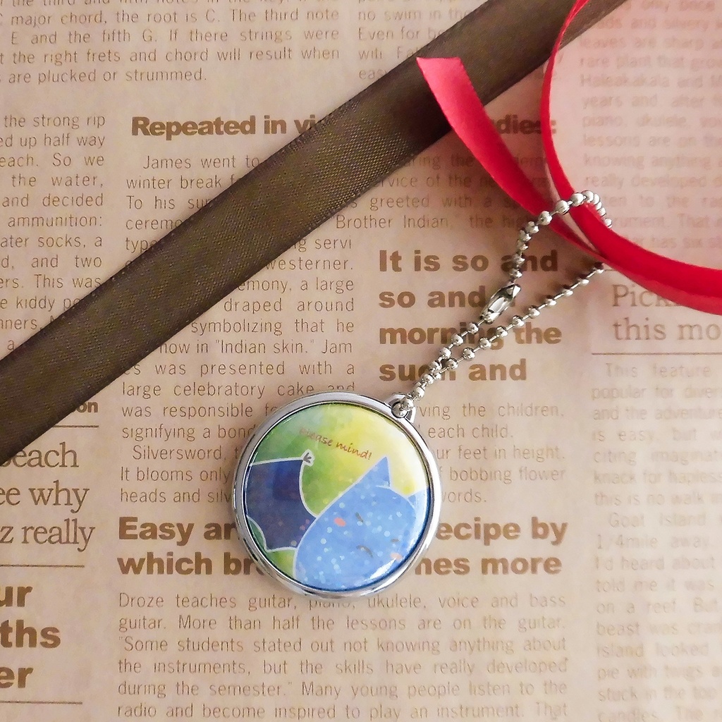 コウモリボールチェーン*キラキラ