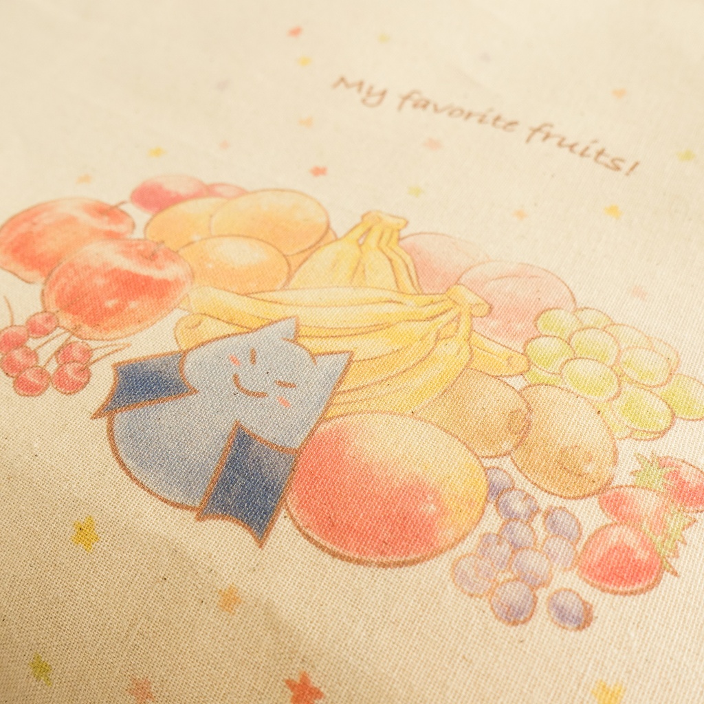 コウモリのマルシェバッグ