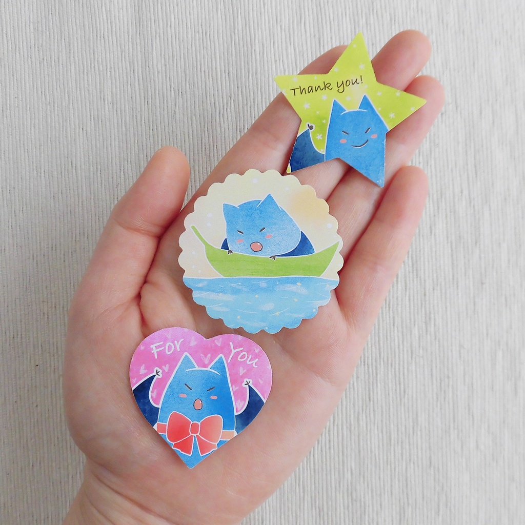 コウモリフレークシール*たっぷり20枚