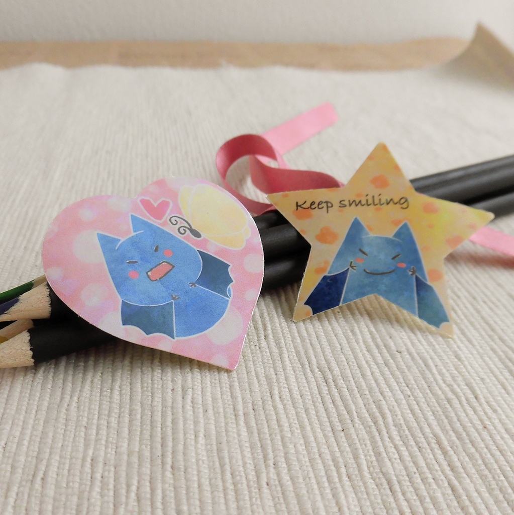 コウモリフレークシール*たっぷり20枚