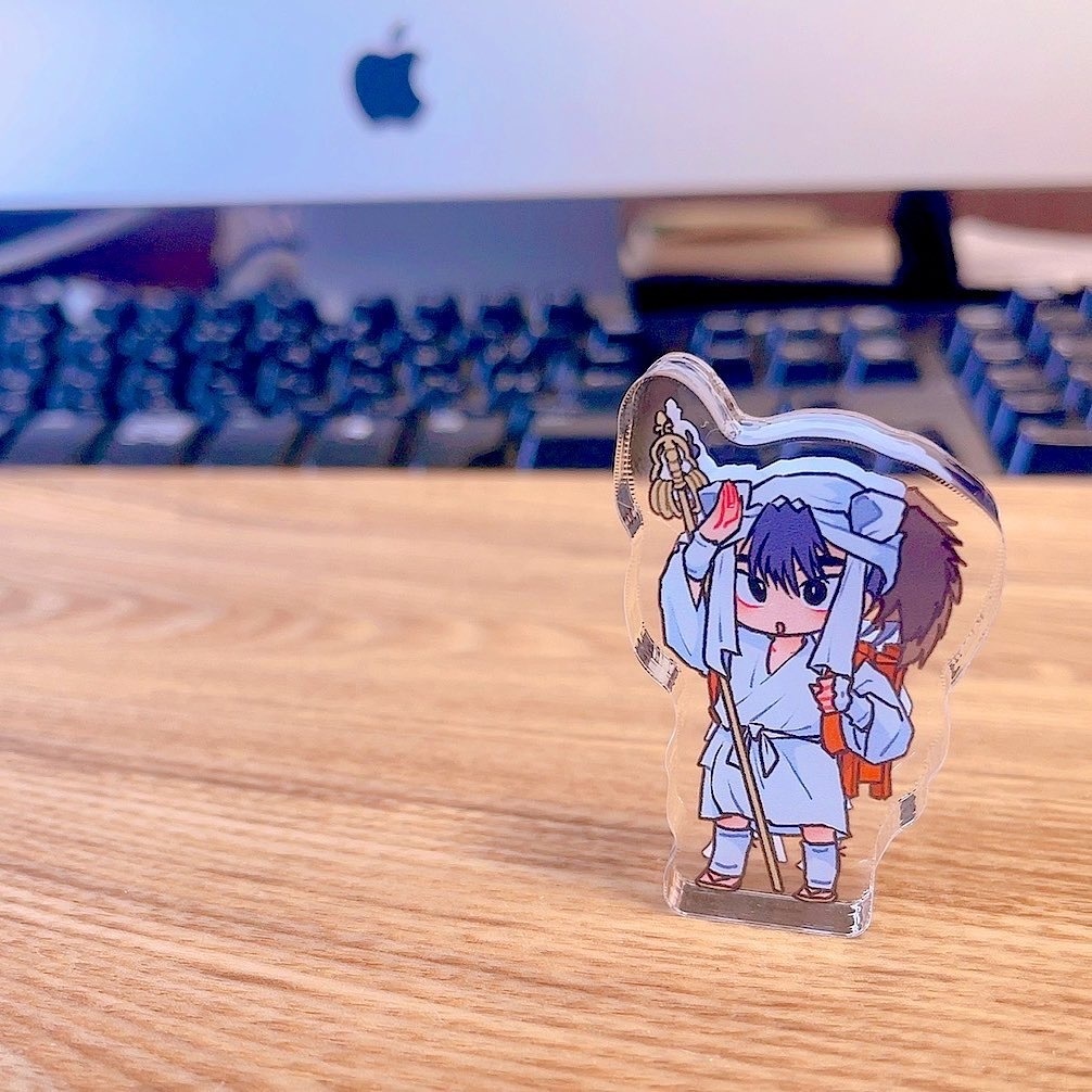 yoshiro-san ODEKAKE  acrylic block