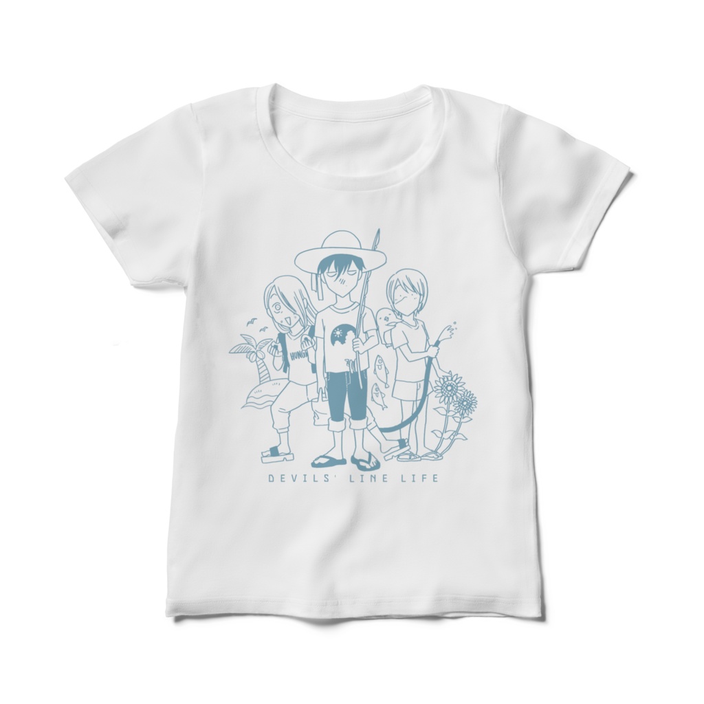 デビルズラインなつやすみTシャツ（レディースタイプ）