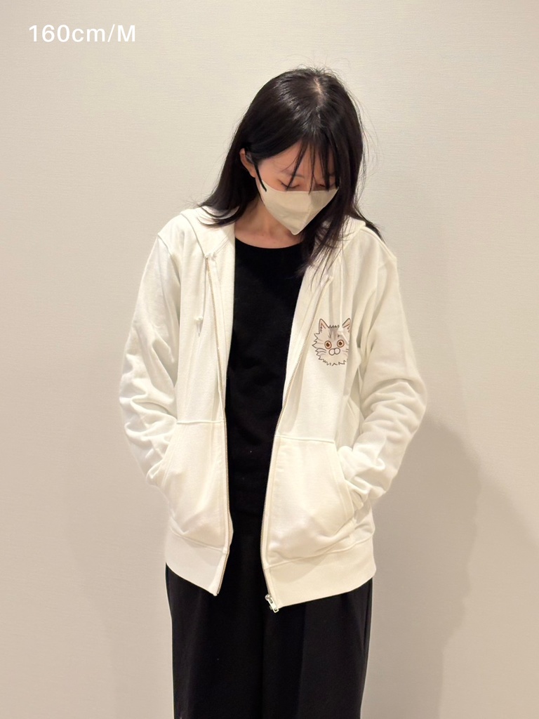 ぱやぱや印のジップパーカー Payapaya Zip Hoodie