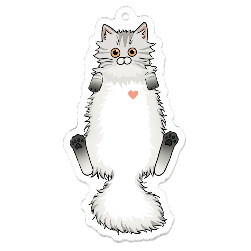 ぱやぱやキーホルダー(全身)Payapaya Keychain (Full Body)