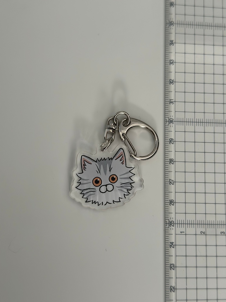ぱやぱやキーホルダー(顔)Payapaya Keychain (Face)