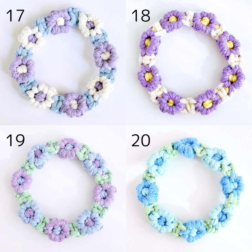 全19種!推しカラーで選べる♪ ぬいの花かんむり 花冠 ヘッドドレス ぬい服 いつぬい
