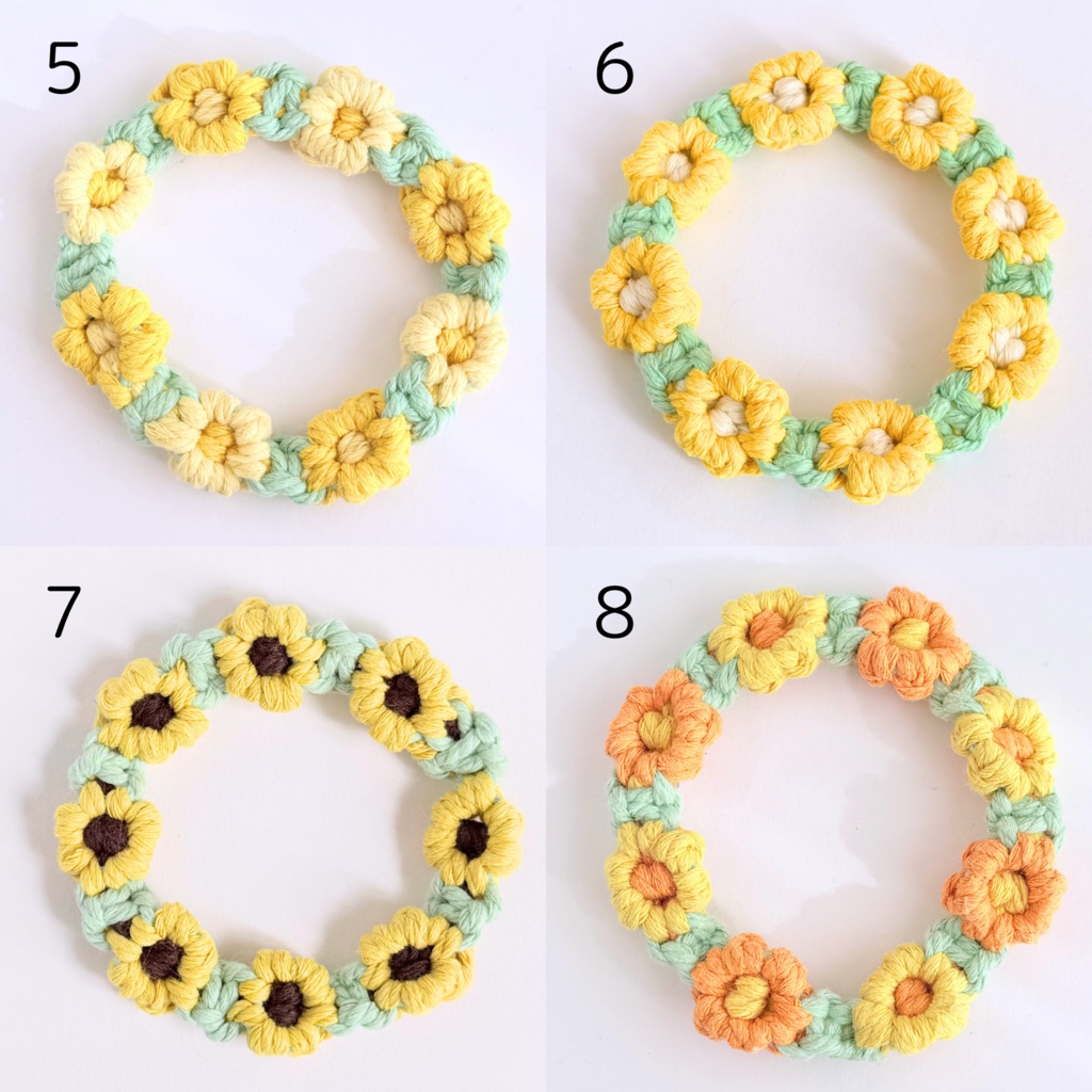全19種!推しカラーで選べる♪ ぬいの花かんむり 花冠 ヘッドドレス ぬい服 いつぬい