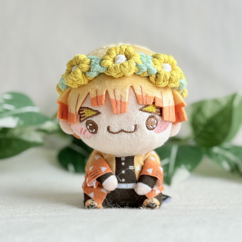 推しカラーで選べる♪ ぬいの花かんむり 花冠 ヘッドドレス ぬい服 いつぬい