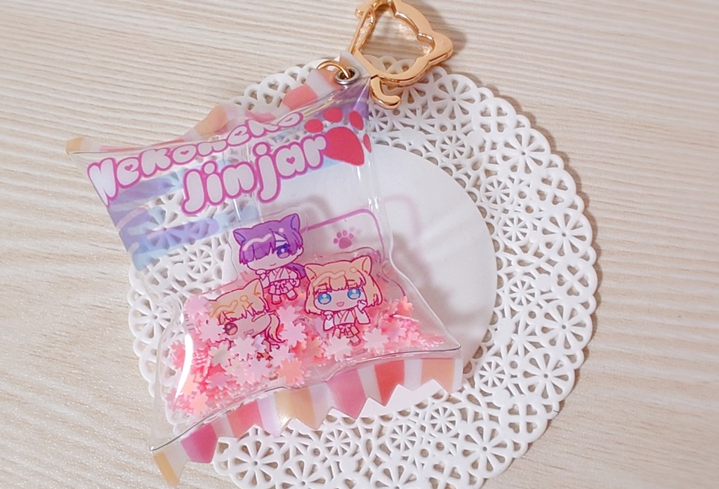 ネコネコキャンディーチャーム