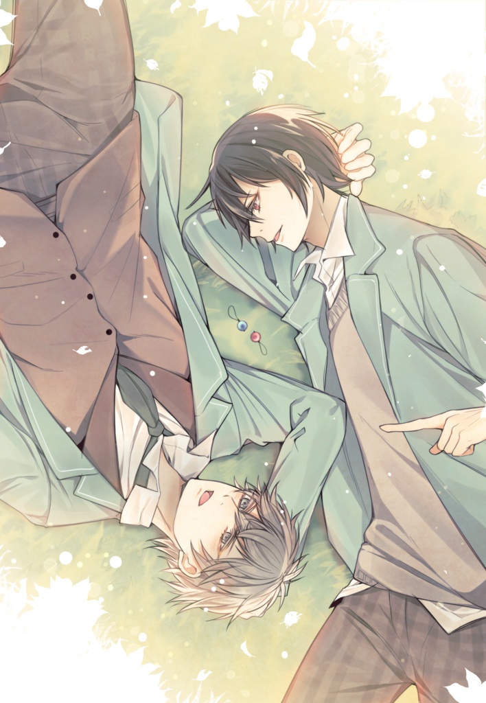 深紅と天色を繋ぐ宝石