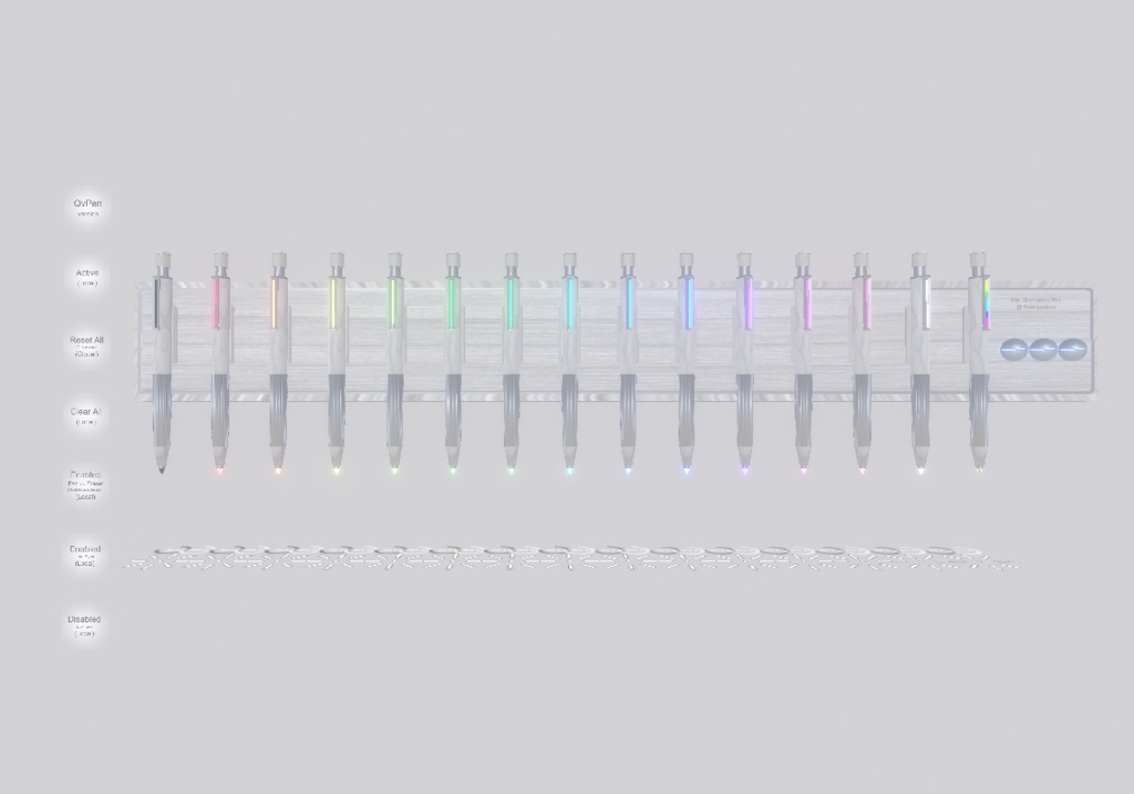 Mini Simplistic Pens【QvPen差し替えモデル】