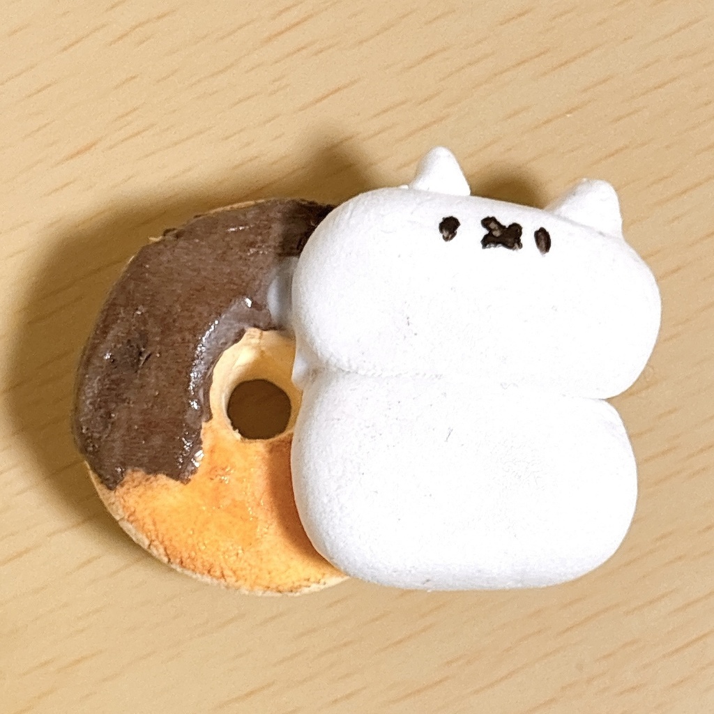 【樹脂粘土】チョコドーナツ🍩
