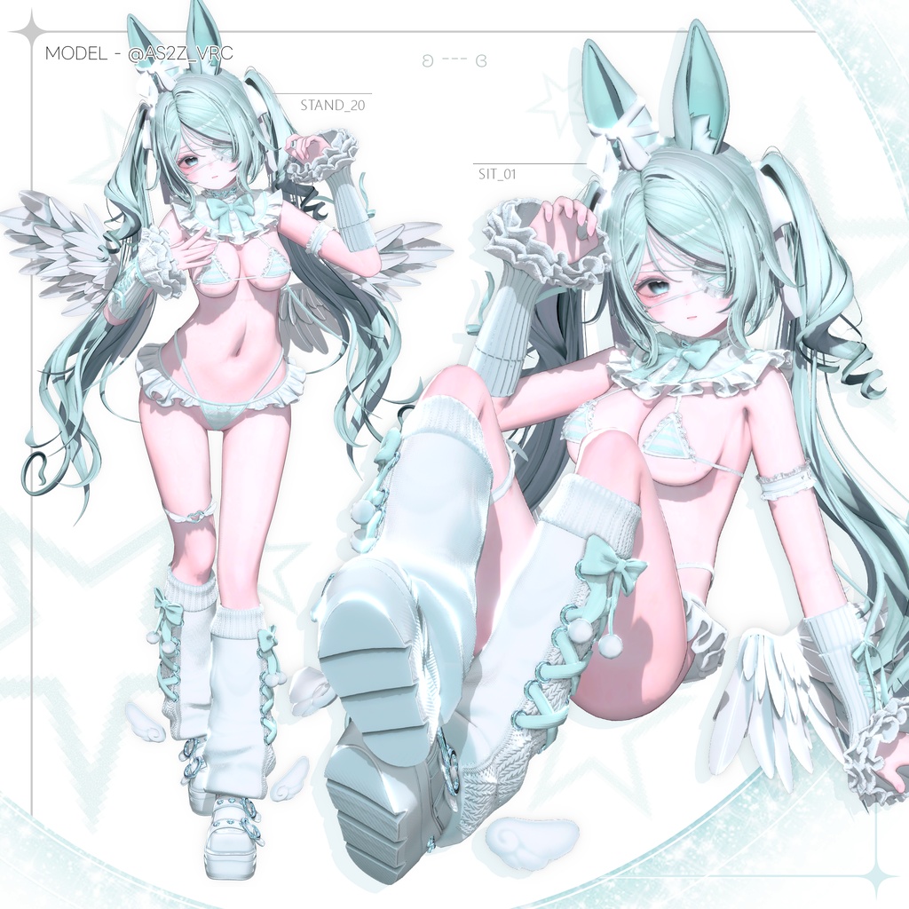 Mogu デイリー Pose Pack