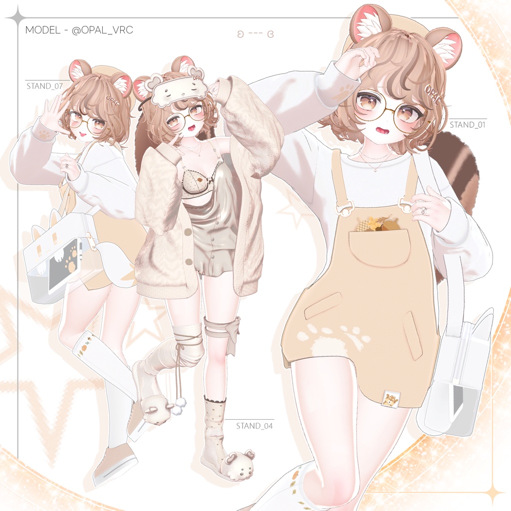 Mogu デイリー Pose Pack