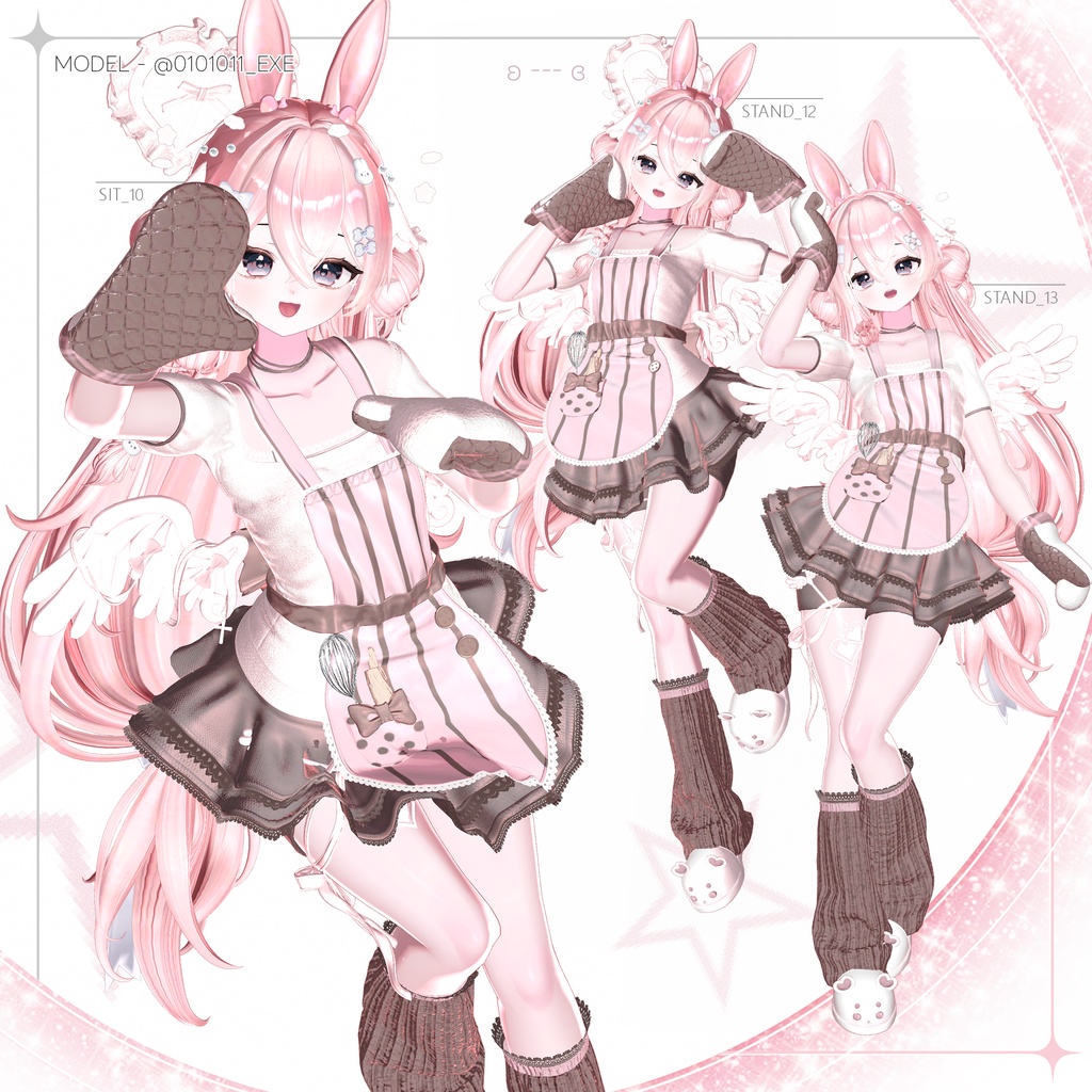 Mogu デイリー Pose Pack