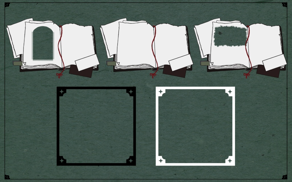 ココフォリア用素材詰め合わせvol.1