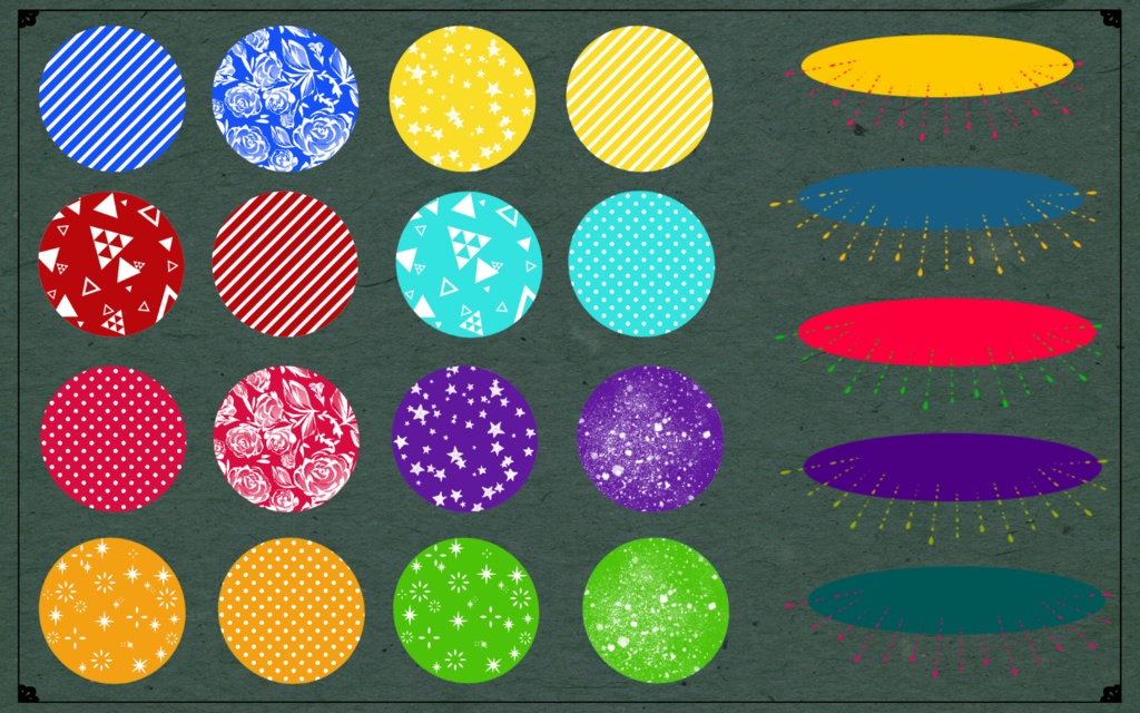 ココフォリア用素材詰め合わせvol.1