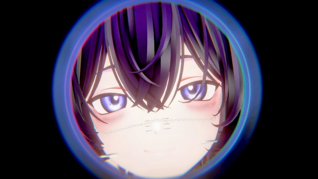 【くうた対応】パープルeye&makeuptexture