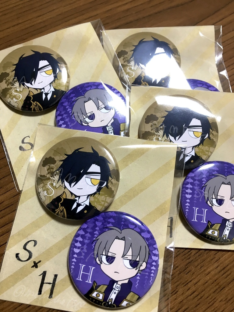 燭へし 缶バッジ