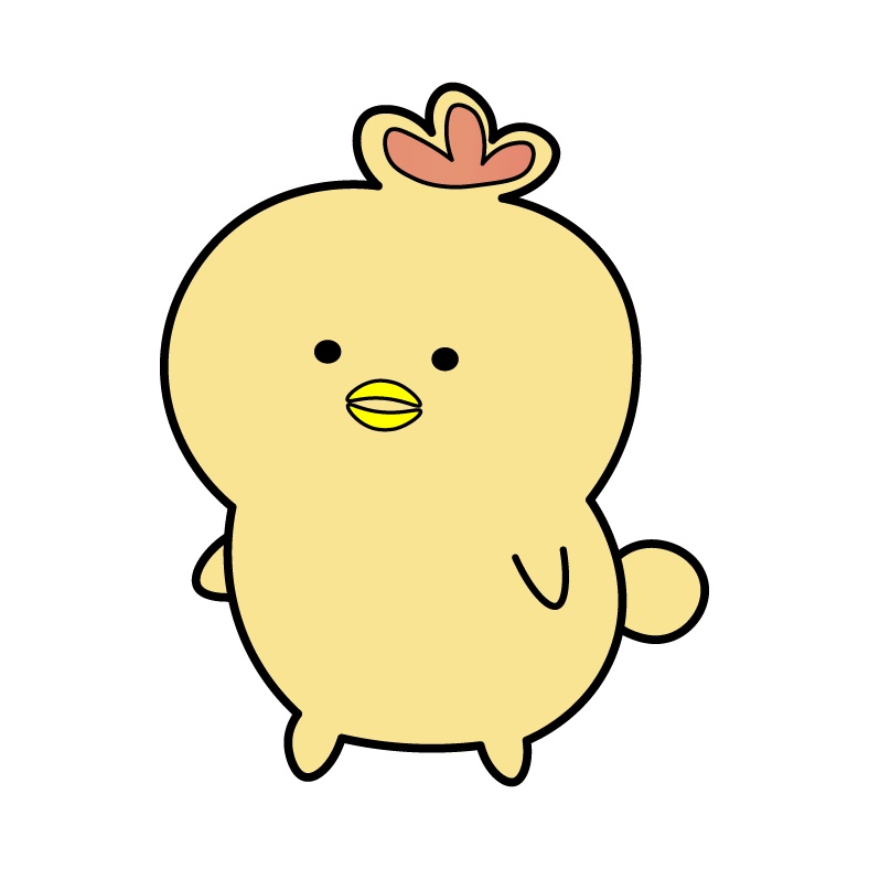 チキン・ヨワルド ジップパーカー//Chikin Yowaldo - zip-up hoodie// ~ そっと、そこにいるやつ ~