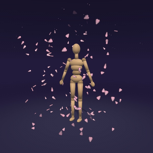 KuraMini ドット絵ギミック5点セット【魔法陣・天使の輪・翼・吹き出し】MA対応・VRChat想定【新作記念価格】