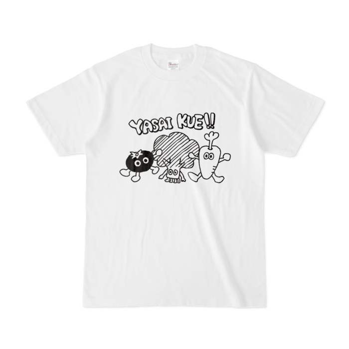Tシャツ / YASAI KUE(黒・グラデ)