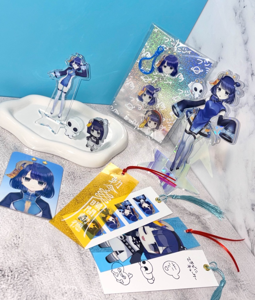 アクリルグッズ(自立フィギュア・アクスタ・生首)