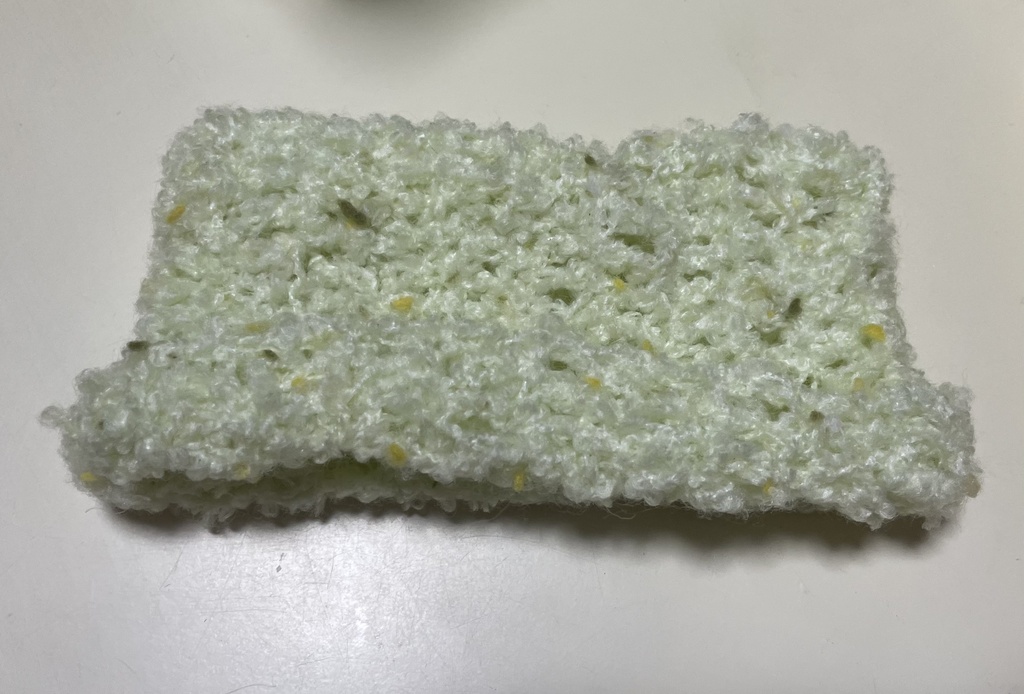 ずんだもんボイスぬいぐるみ用ニット帽「ずんだシェイク」
