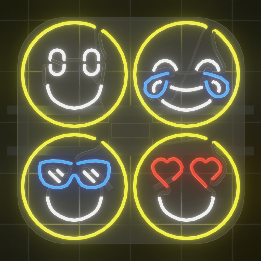 Emoji Neon Sign