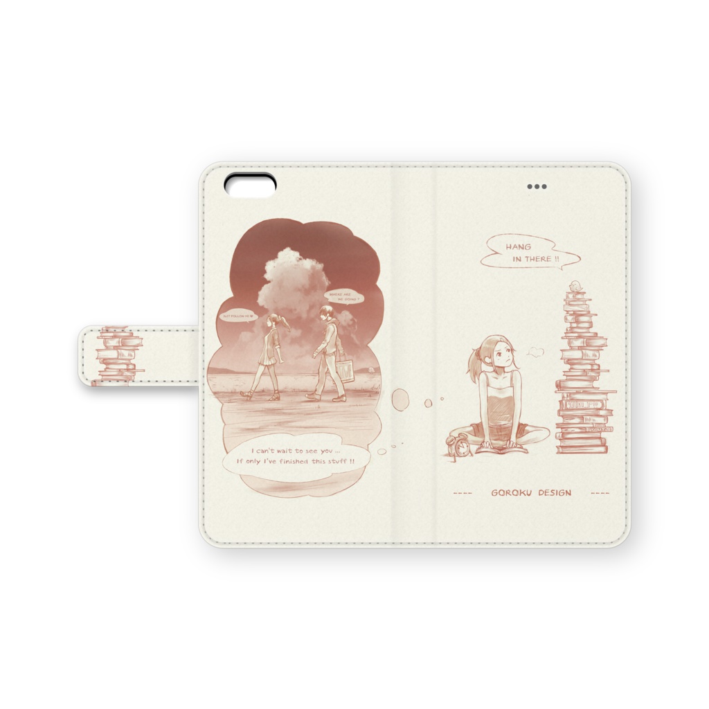 【iphone6plus】 Mousou Girl 【ごろくデザイン工房】