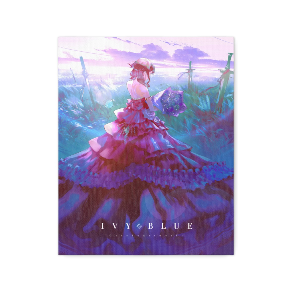 花束 キャンバスアート