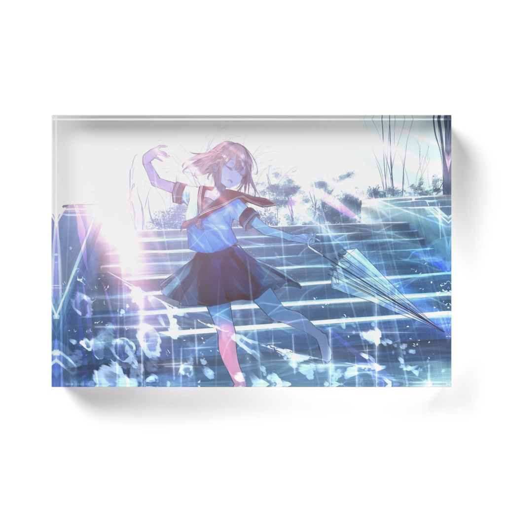 雨に唄えば アクリルブロック