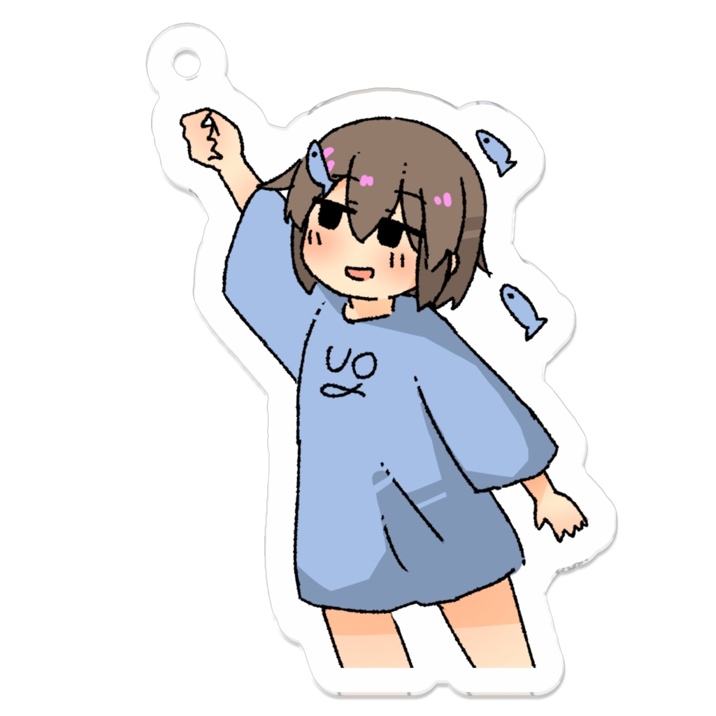 つかまるかにあじちゃん