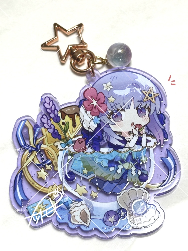創作キャラアクキー【スピカ】