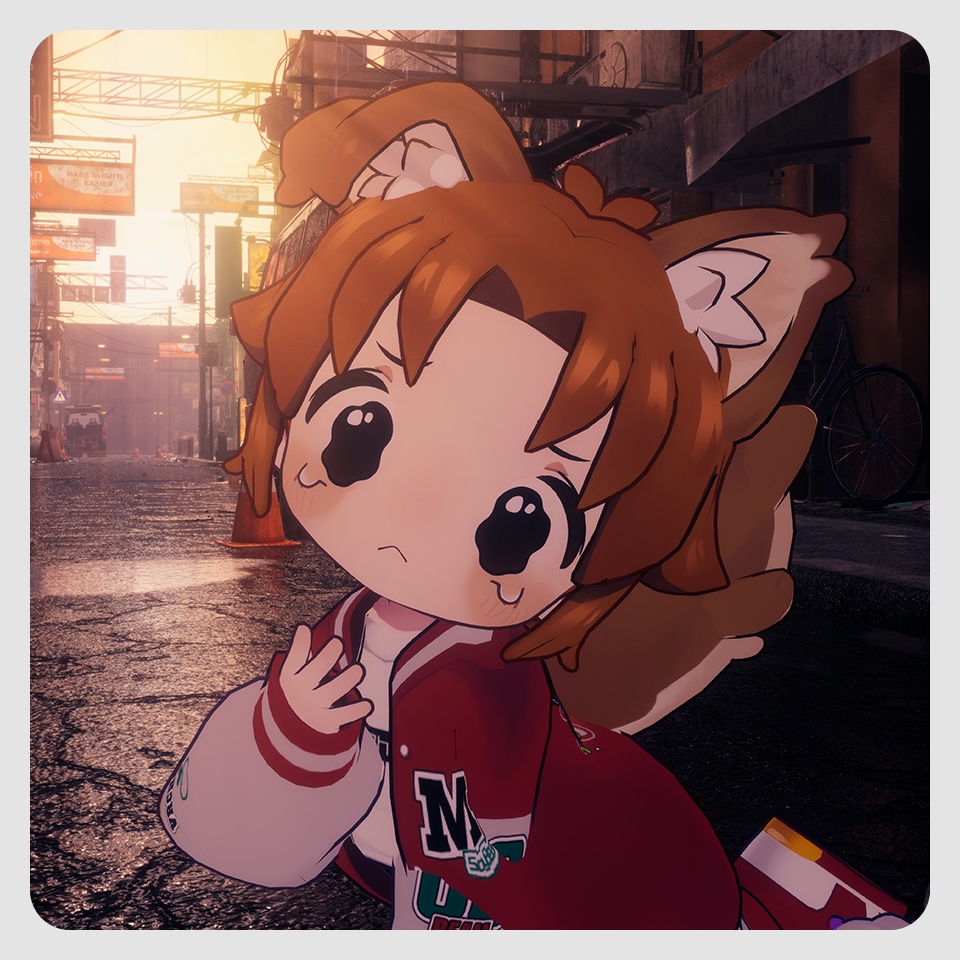 ボーイッシュしっぽヘア【キプフェル・まめひなた対応】