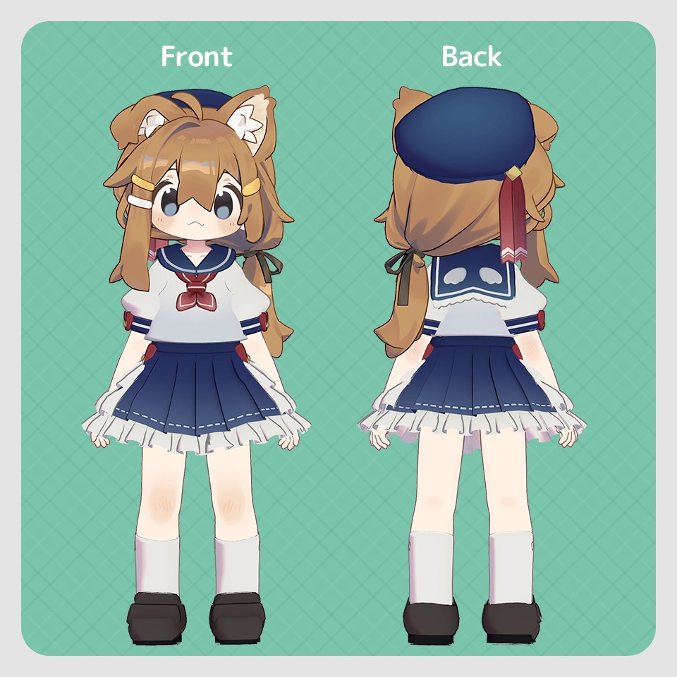 ユメみる雲のセーラー【まめふれんず・ちまこぞく・しらつめ対応】