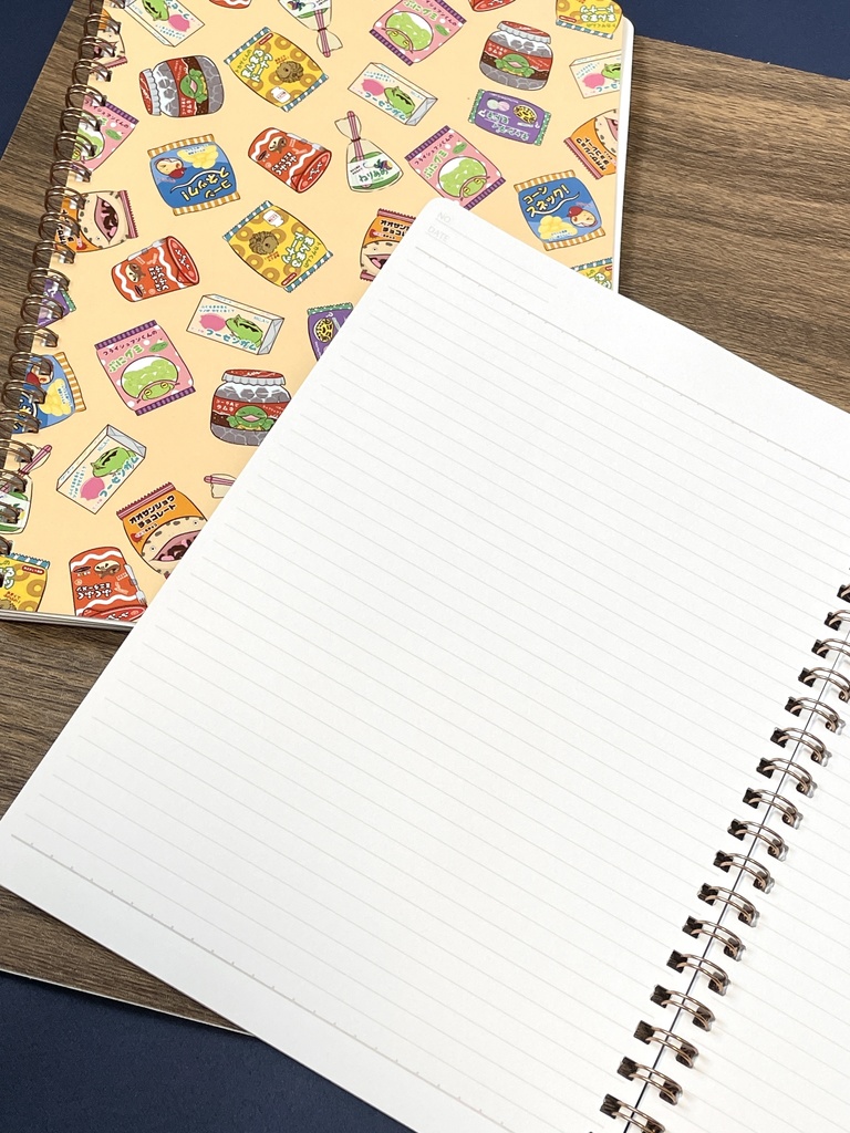 駄菓子リングノート