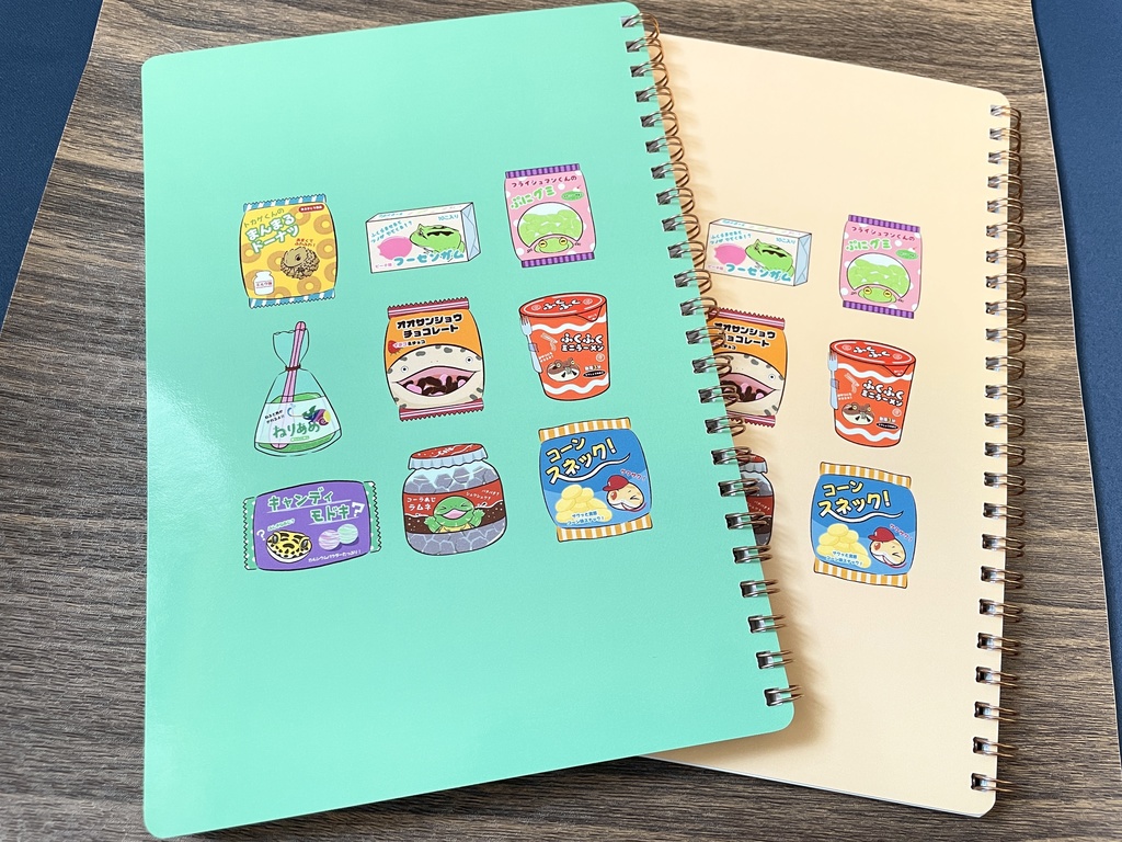 駄菓子リングノート