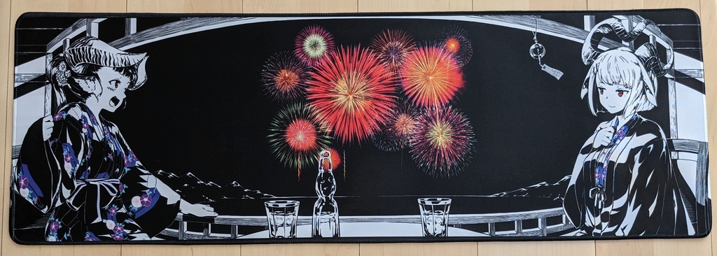 【終売】デスクマット~角娘たちの休日~R2