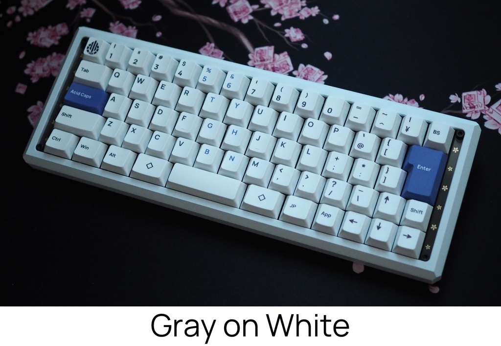 日本語・英語配列両対応キーキャップ「Acid Caps ”Standard”」