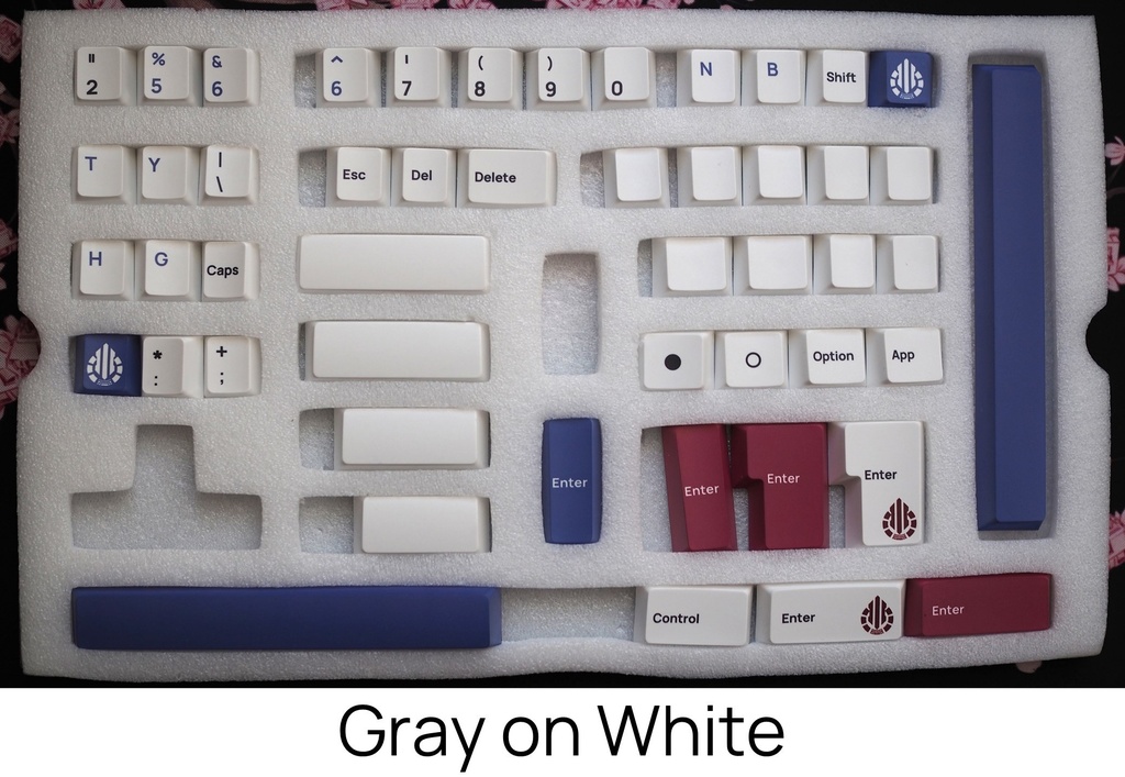 日本語・英語配列両対応キーキャップ「Acid Caps ”Standard”」