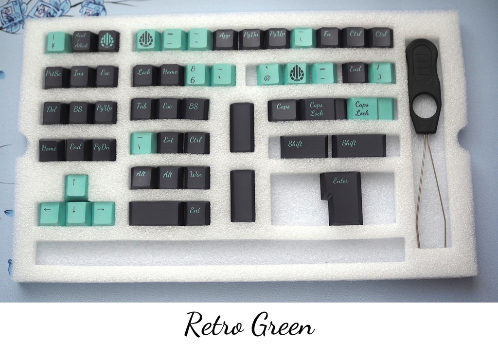 日本語・英語配列両対応キーキャップ「Acid Caps ”Collection”」