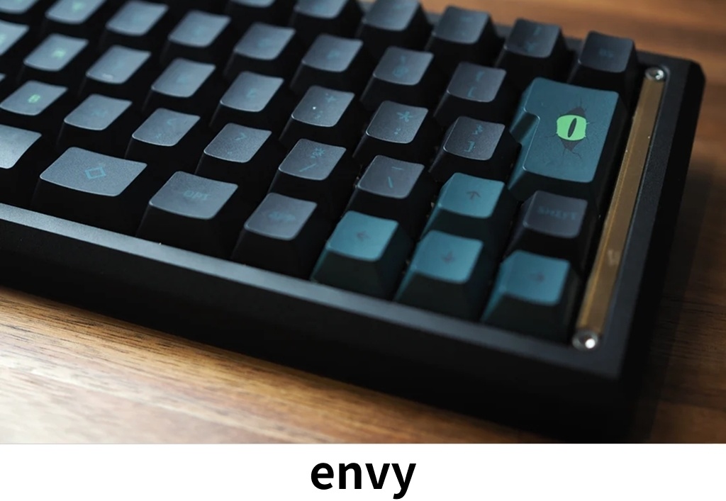 日本語・英語配列両対応キーキャップ「Acid Caps ”Collection”」