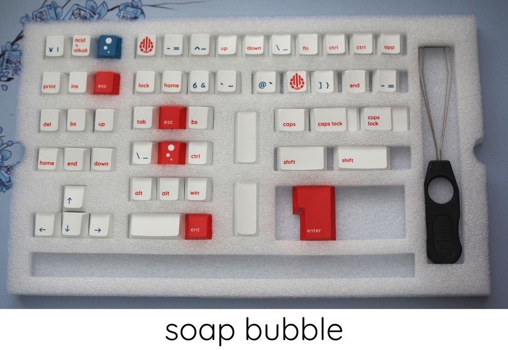 日本語・英語配列両対応キーキャップ「Acid Caps ”Collection”」