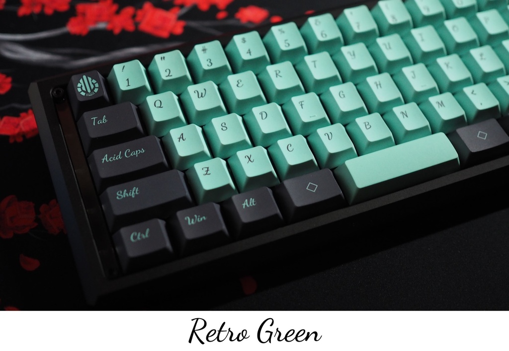 日本語・英語配列両対応キーキャップ「Acid Caps ”Collection”」